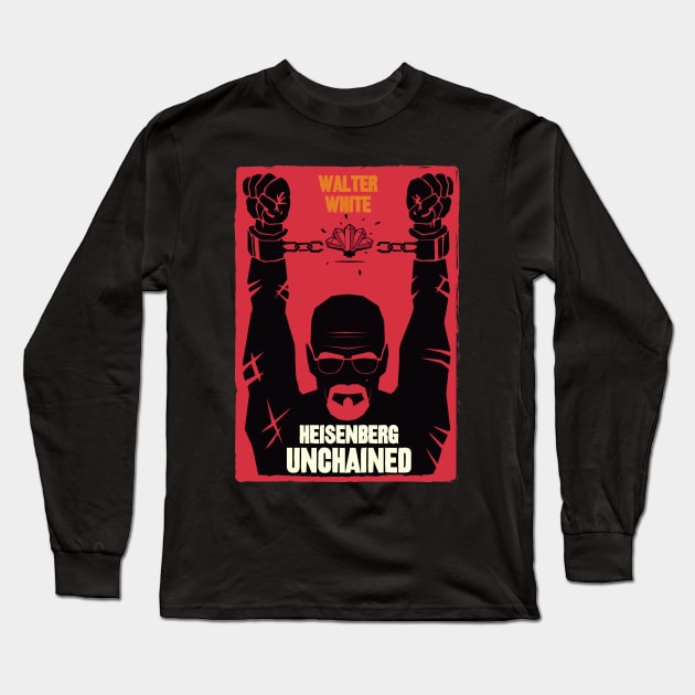 Heisenberg Unchained Long Sleeve T-Shirt by JDCUK
